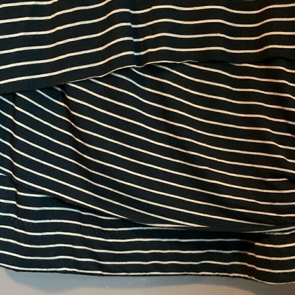 NWT! AB Studio stripped tiered dress - Picture 3 of 9